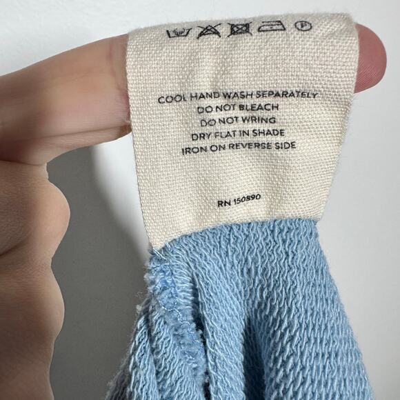 Spell And The Gypsy Cool Blue Baby Sloppy Joe Sweater Women Cornflower Blue XL - Picture 9 of 9